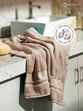 Platinum Pulse 100% Cotton 625 GSM Grey Bath Towel