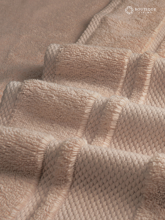 Platinum Pulse 100% Cotton 625 GSM Grey Bath Towel