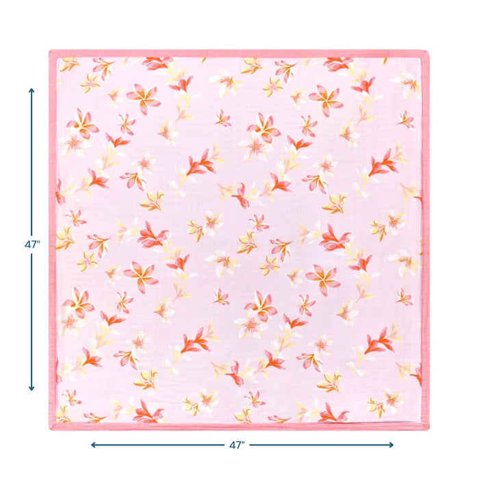Plumeria Honey Baby Quilt