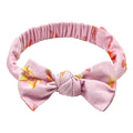 Plumeria Honey Bamboo Bow Headband