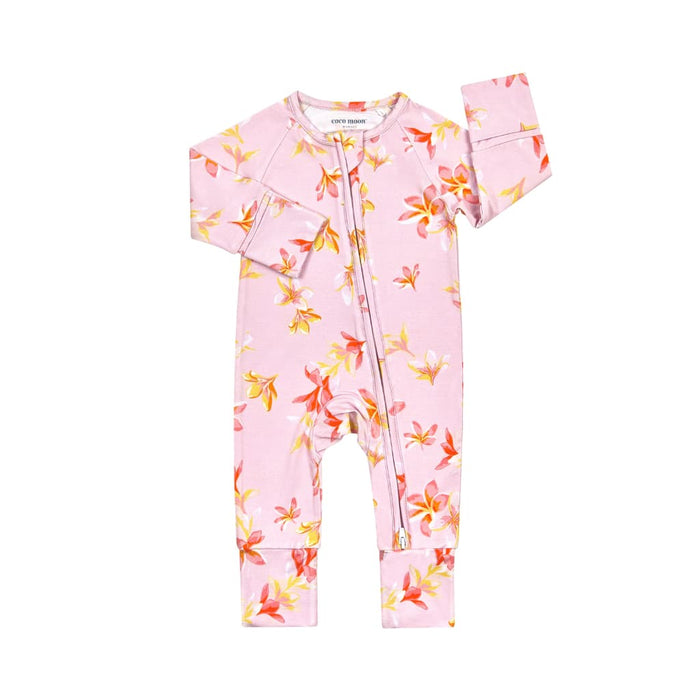 Plumeria Honey Bamboo Coverall