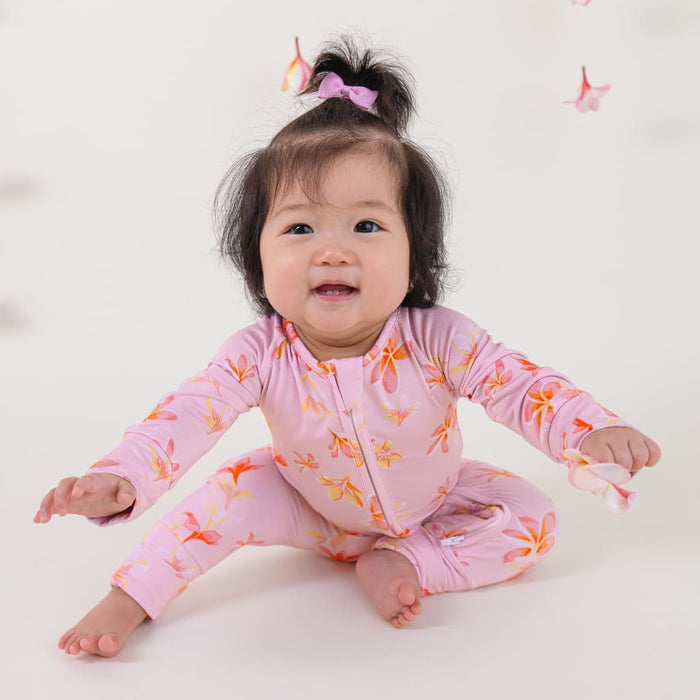 Plumeria Honey Bamboo Coverall
