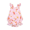 Plumeria Honey Bamboo Ruffle Romper