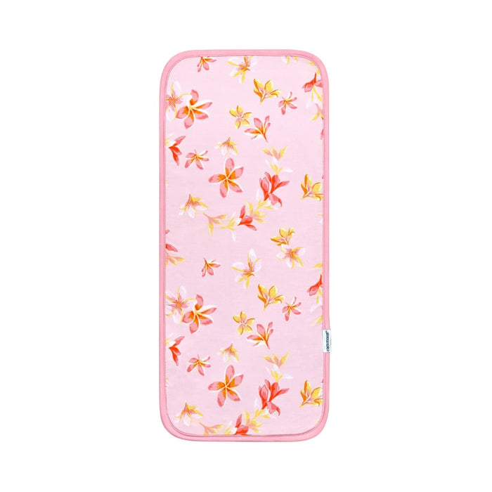 Plumeria Honey Burp Cloth