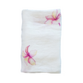 Plumeria Muslin Swaddle Blanket