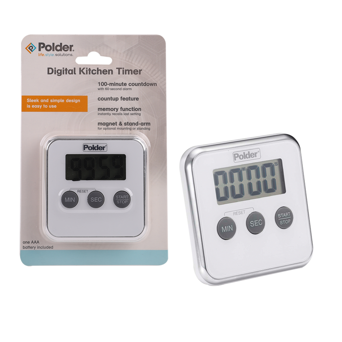 Polder Digital Kitchen Timer