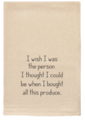 Produce Person Kitchen Towel