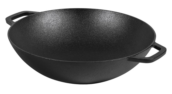 Pyrolux Pyrocast Cast Iron Wok 37cm