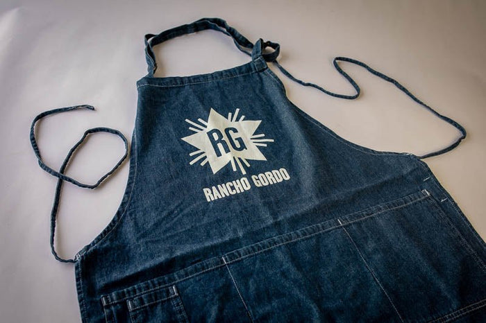Rancho Gordo Denim Apron - Rancho Gordo
