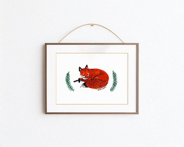 Red Fox Art Print