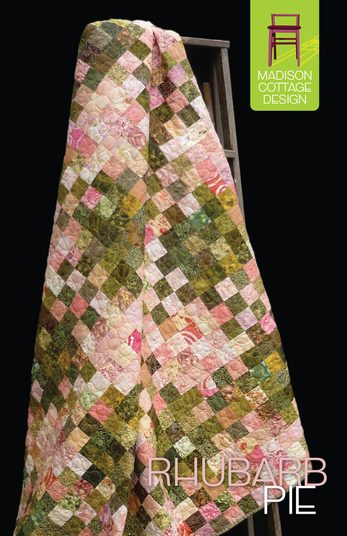 Rhubarb Pie Quilt Pattern by Madison Cottage Design
