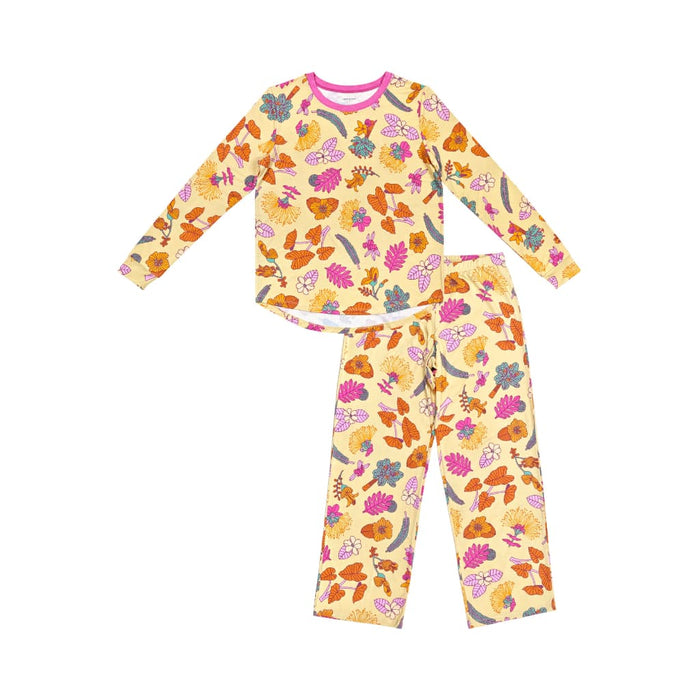Roots & Blooms Women's Long Bamboo Pajamas