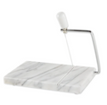 RSVP International | White Marble Cheese Slicer