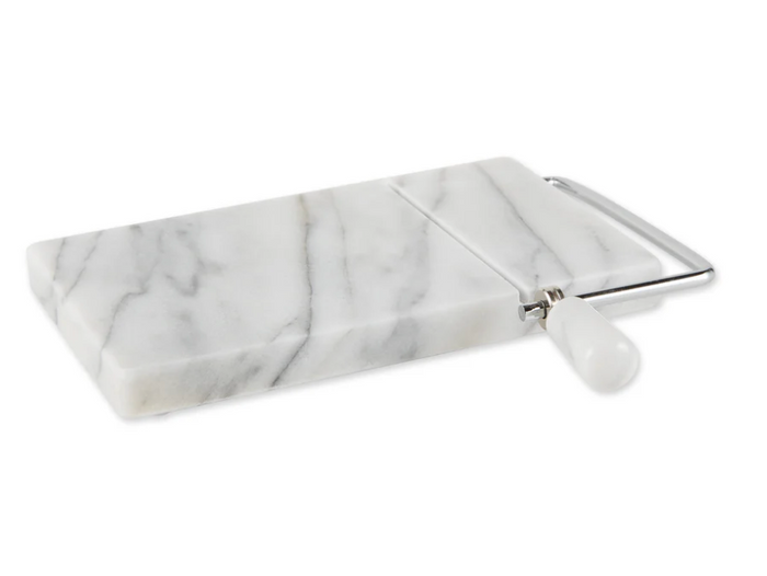 RSVP International | White Marble Cheese Slicer