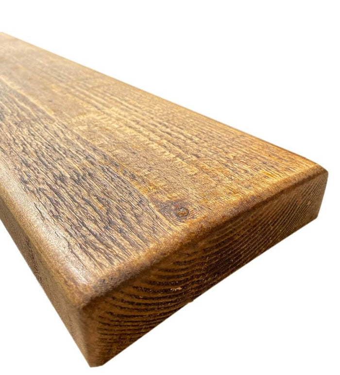 Rustic Weathered Shelf 35mm - 20cm Depth - 60cm -