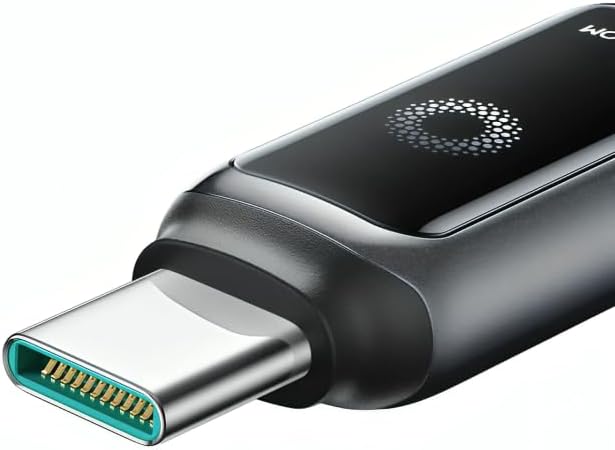 S-A55 StarFlight Series 66W Auto Power-Off Fast Charging Data Cable?USB-A to Type-C?1.2m - Black