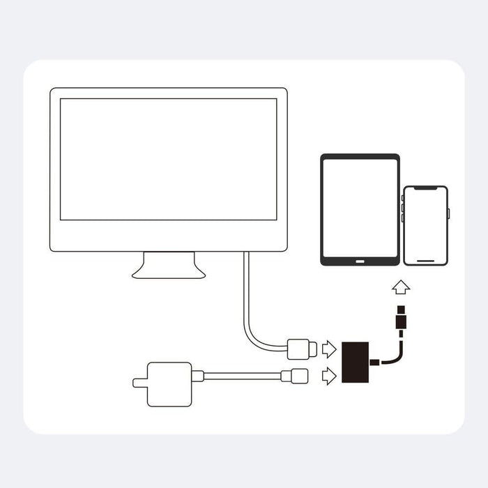 S-H141 Lightning to HDMI adapter-white