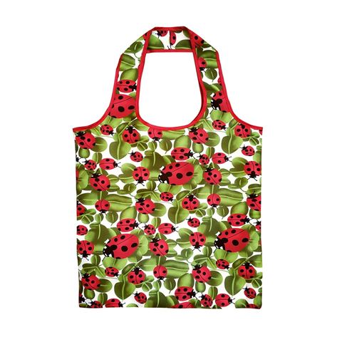 Sachi Eco Reusable Foldable Shopping Bag - Lady Bug