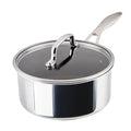 ScratchDefense Multi-Layer Stainless Steel Extreme Non-Stick Induction Saucepans - 2 Sizes