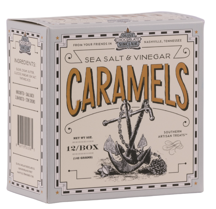 Sea Salt & Vinegar Caramels