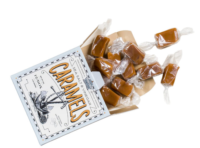 Sea Salt & Vinegar Caramels