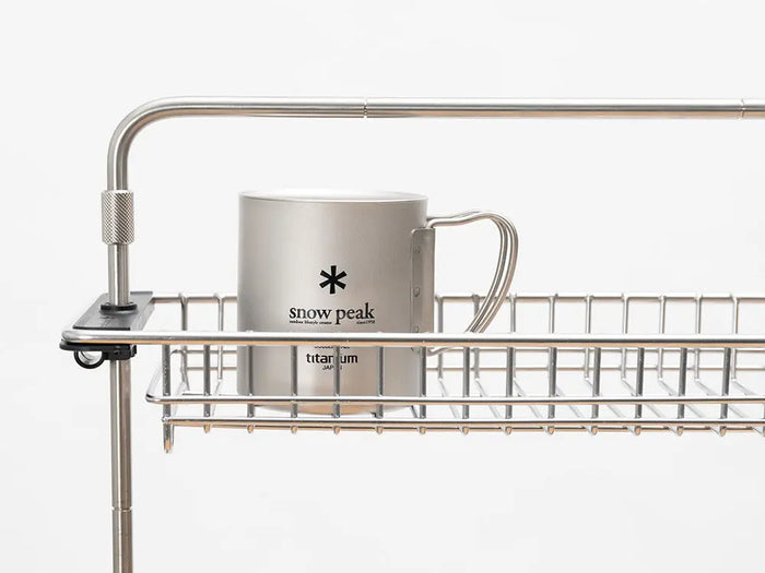 Shallow Mesh Tray Half Unit - Snow Peak