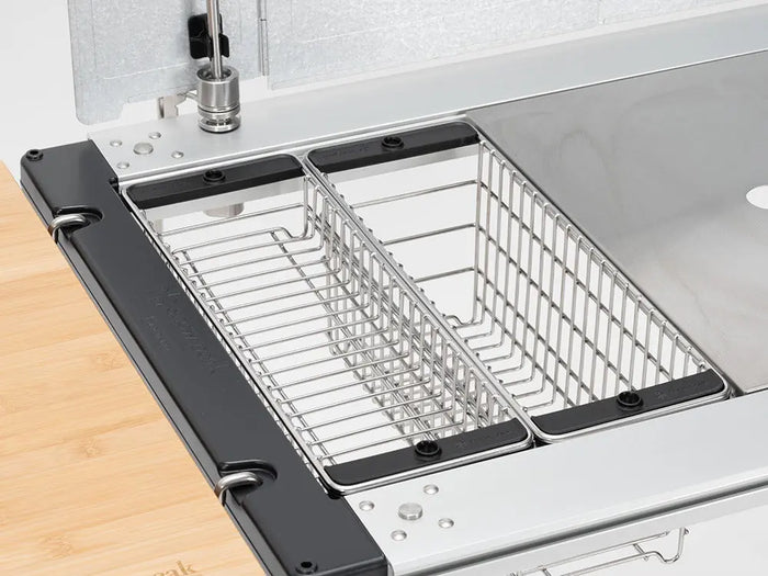 Shallow Mesh Tray Half Unit - Snow Peak