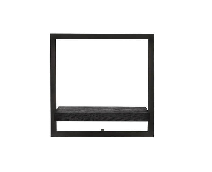 SHELFMATE Burned Black Teak - Style B -
