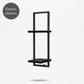 SHELFMATE Burned Black Teak - Style D -