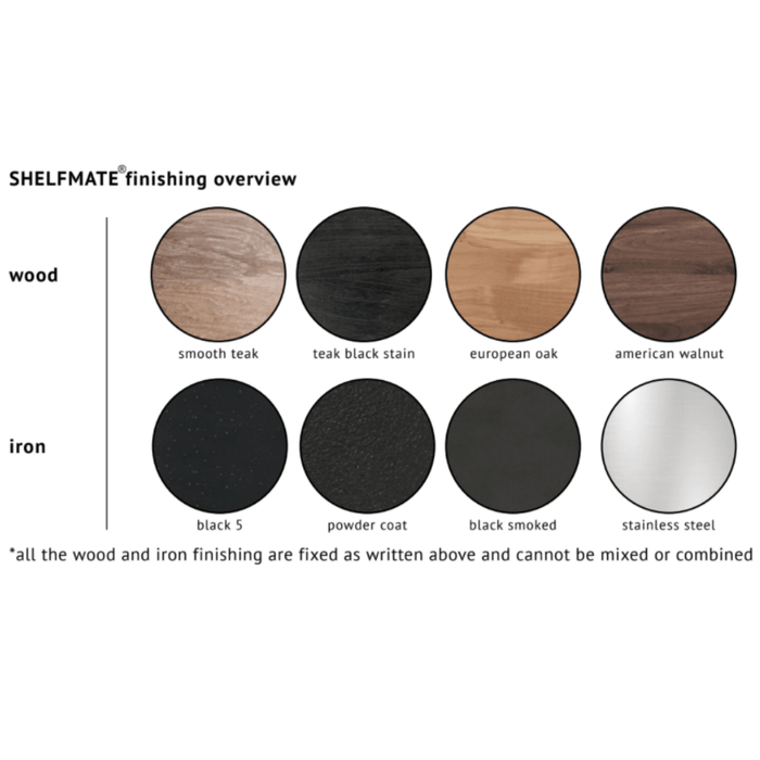 SHELFMATE Smooth Teak - Style A -
