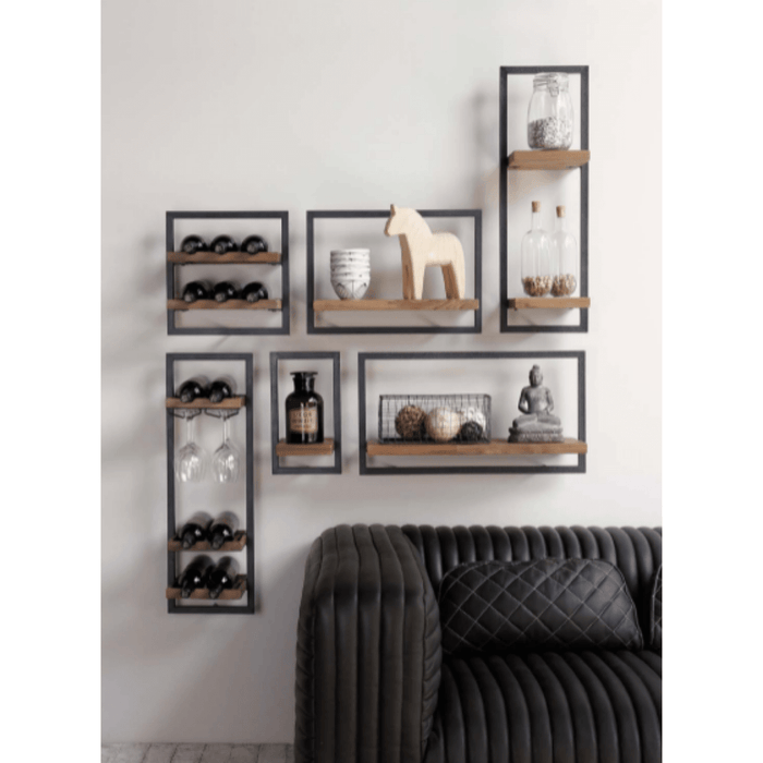 SHELFMATE Smooth Teak - Style E -