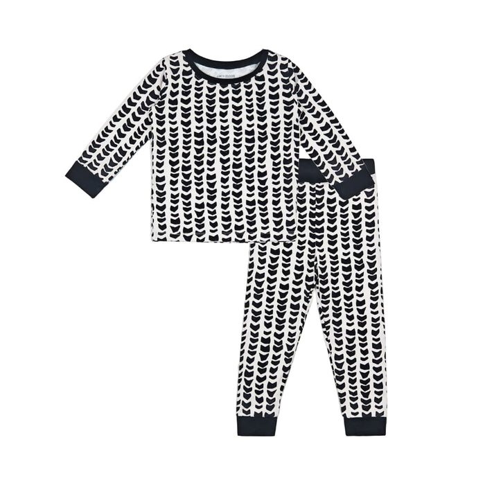 Shell-ish Long Bamboo Pajamas