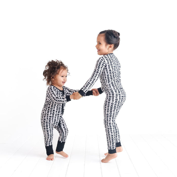 Shell-ish Long Bamboo Pajamas
