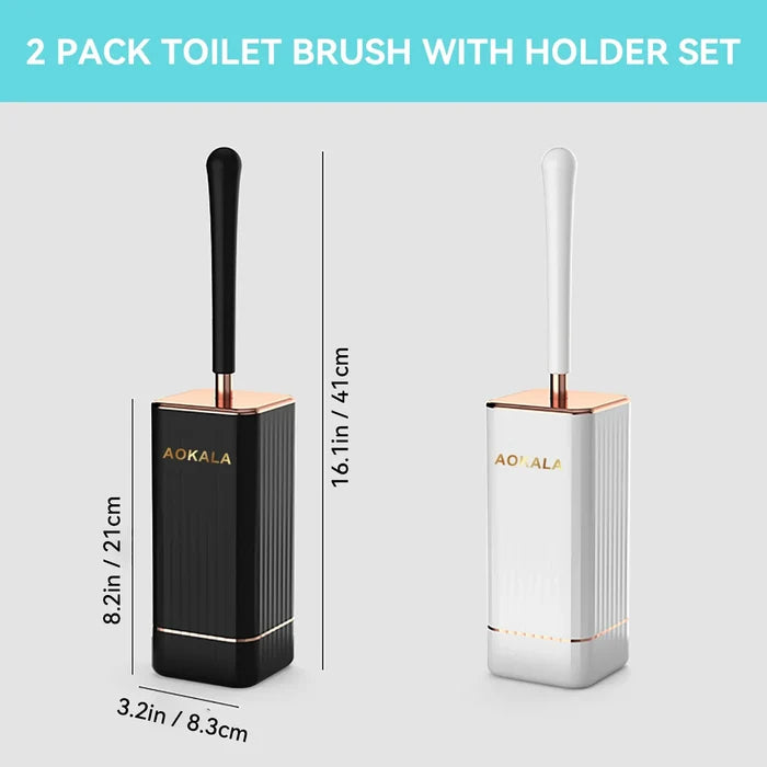 Silicone Toilet Brush Set – Hygienic, Durable & Deep Cleaning WTN Essentials