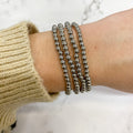Silver 4mm Stack Bracelet by Splendid Iris - Lyla's: Clothing & Gifts - Online and Rockwall Texas Boutique