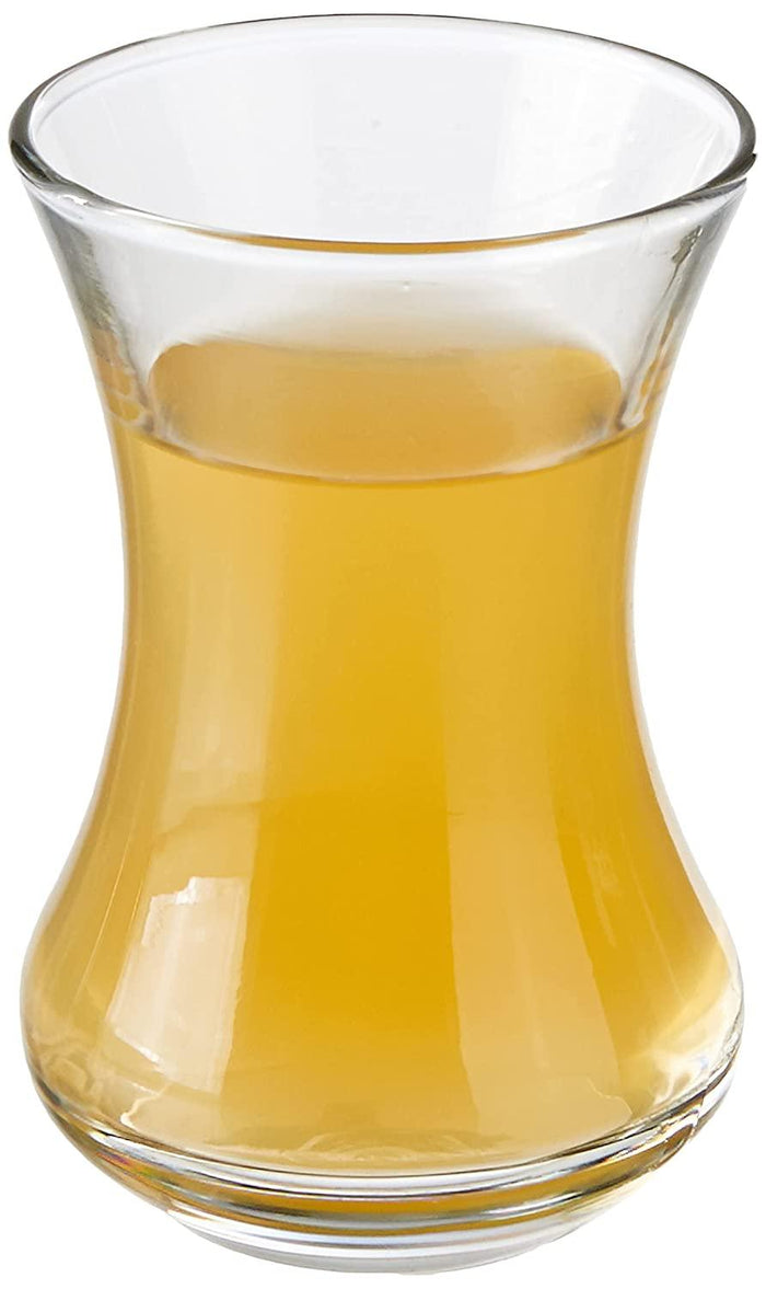 Uniglass Small Coffee/Tea Glass Set (120ml, Transparent) Set of 6 | Coffee Mug