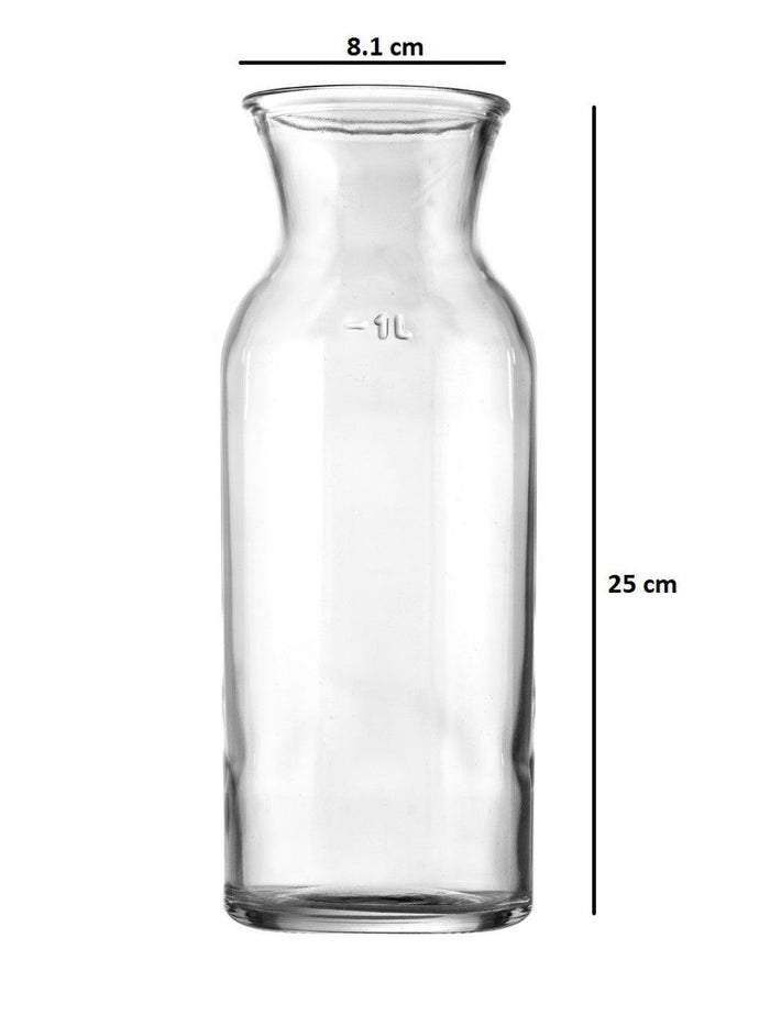 Uniglass Athos Decanter Glass, 1 Litre (1000ml), Transparent | Decanter