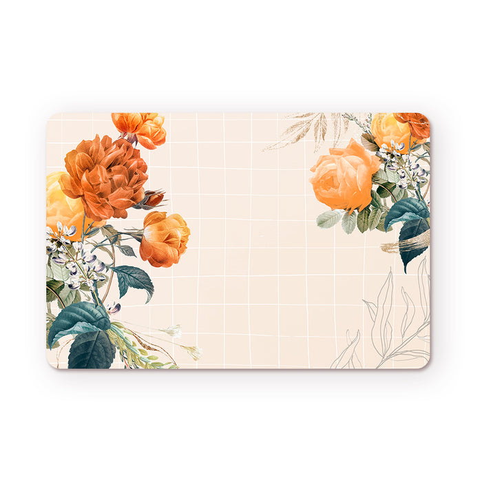 Smartserve Printed Rectangular MDF Wooden Placemats 11.5 x 17.5 Inch, D29