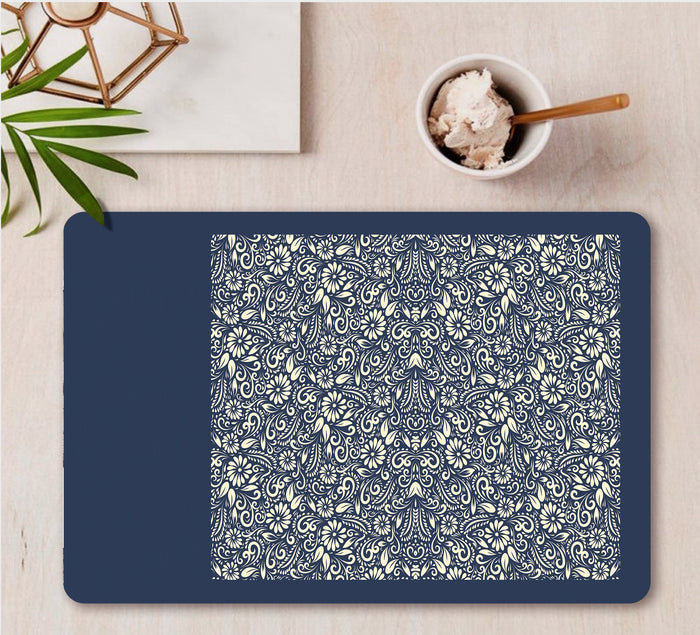 Smartserve Printed Rectangular MDF Wooden Placemats 11.5 x 17.5 Inch, D38