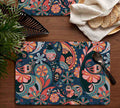 Smartserve Printed Rectangular MDF Wooden Placemats 11.5 x 17.5 Inch, D41