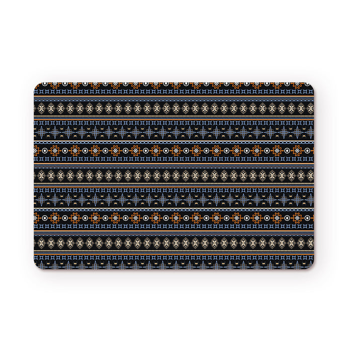 Smartserve Printed Rectangular MDF Wooden Placemats 11.5 x 17.5 Inch, D42
