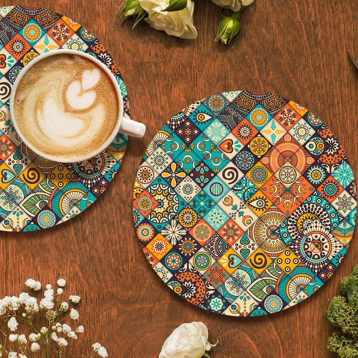 Smartserve Round Trivet Placemats 9 x 9 Inch, D21