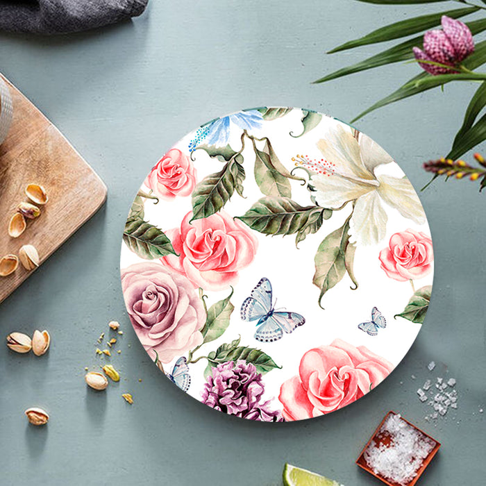 Smartserve Round Trivet Placemats 9 x 9 Inch, D46