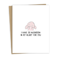 "So Mushroom For You" Card
