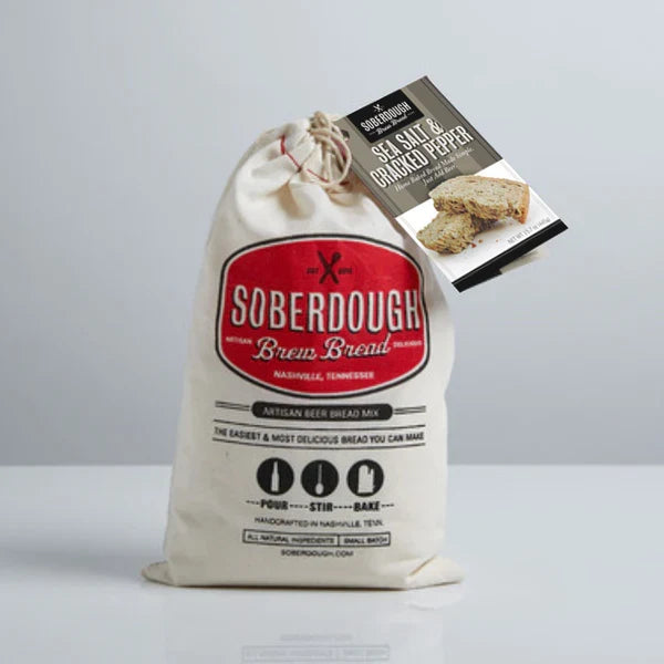 Soberdough | Sea Salt & Crack Pepper