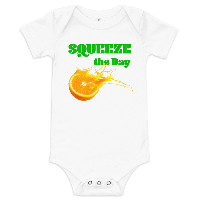 Squeeze The Day 🍊 Baby Onesie
