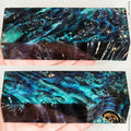 Stabilized wood box elder burl block