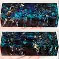 Stabilized wood box elder burl block
