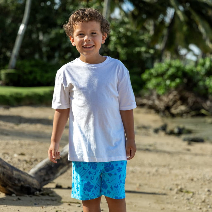 Summertime Swell Bamboo Drawstring Shorts