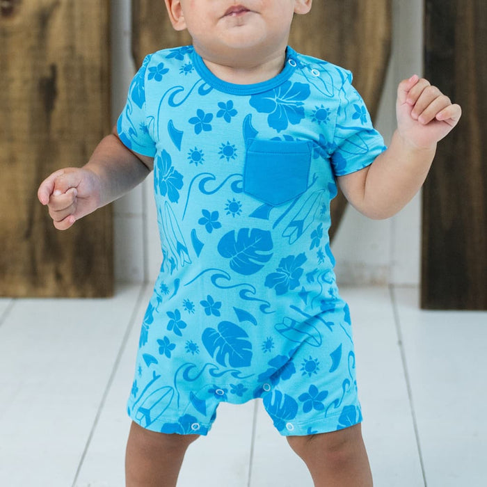 Summertime Swell Shortie Bamboo Romper